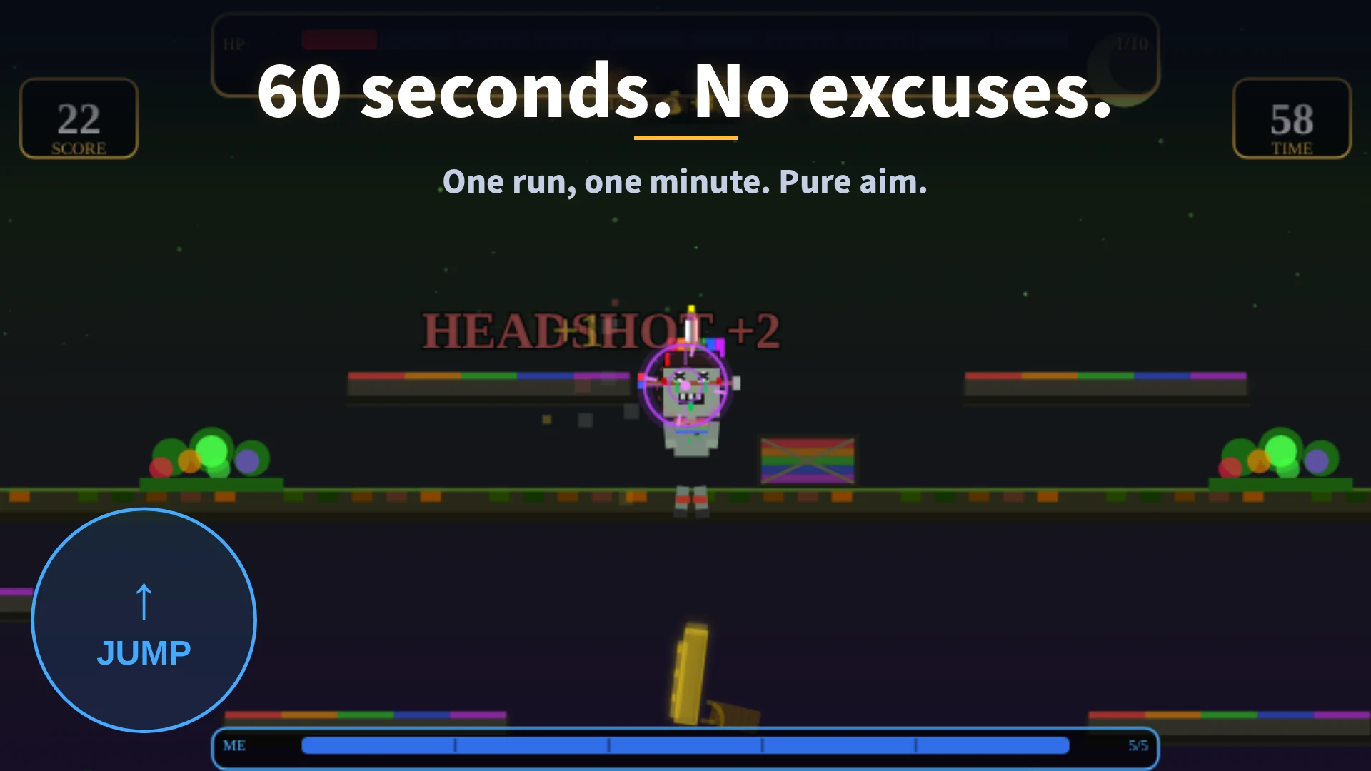 1 Min Aim: Casual Trainer, FPS screenshot